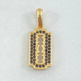 Dije Cuchilla 1.6gr / 2.2cm / Oro 18K