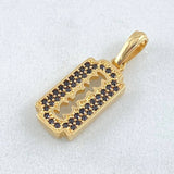 Dije Cuchilla 1.6gr / 2.2cm / Oro 18K