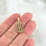 Dije Cuchilla 1.6gr / 2.2cm / Oro 18K