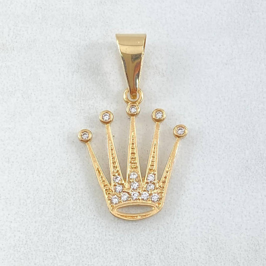 Dije Corona 1.7gr / 2.7cm / Oro 18K