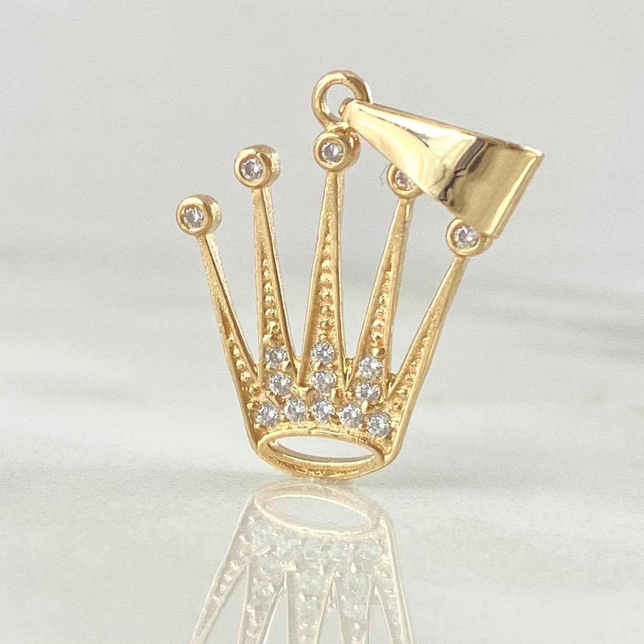 Dije Corona 1.7gr / 2.7cm / Oro 18K
