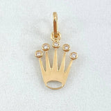 Dije Corona 0.75gr / 2cm / Oro 18K