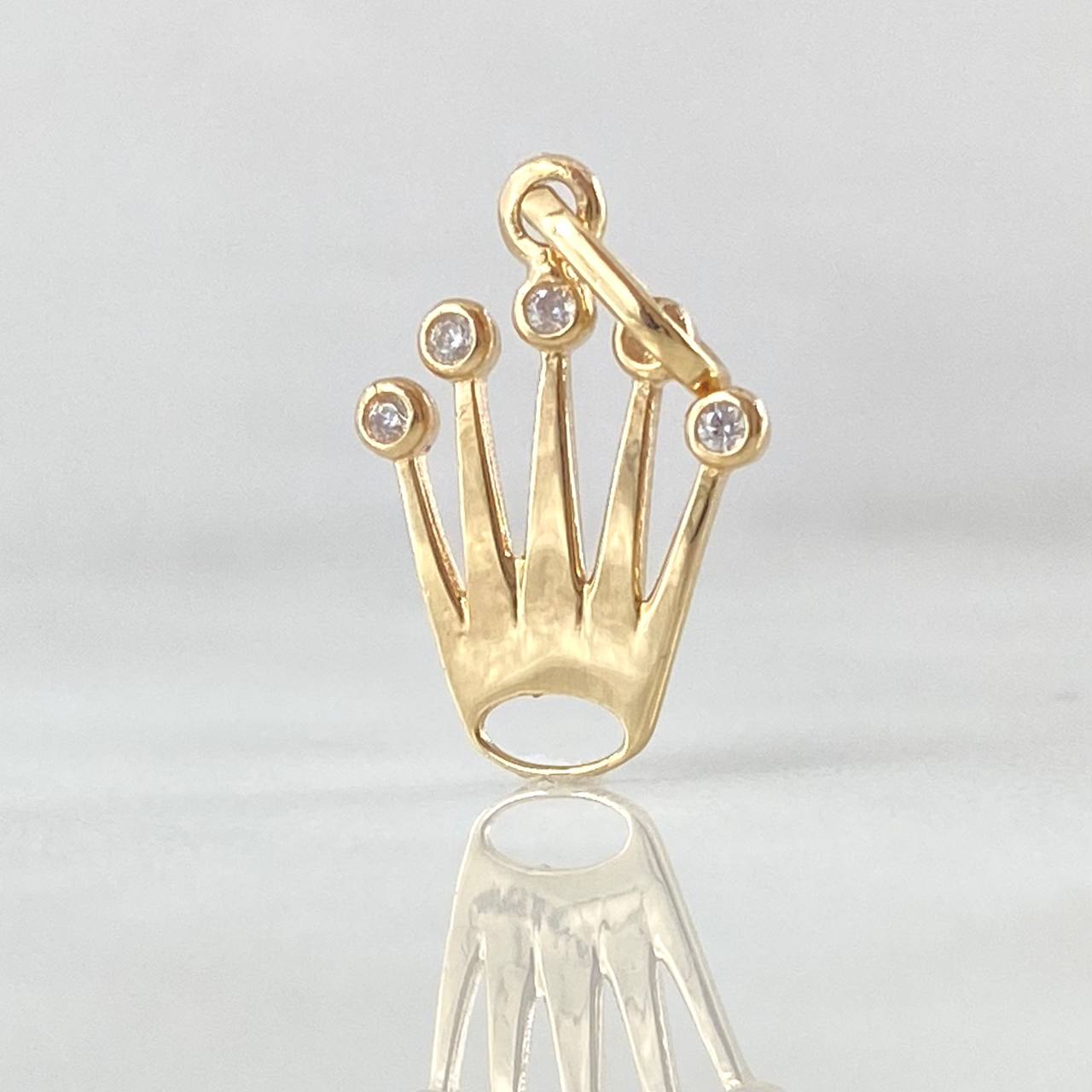 Dije Corona 0.75gr / 2cm / Oro 18K