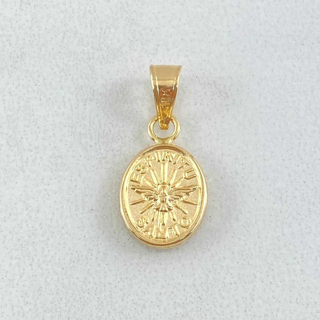 Dije Espiritu Santo 0.45gr / 1.8cm / Oro 18K