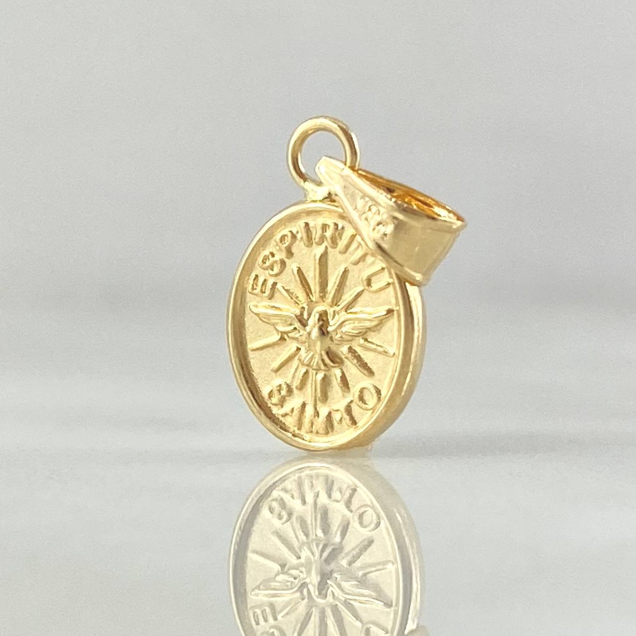 Dije Espiritu Santo 0.45gr / 1.8cm / Oro 18K