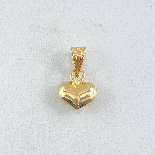 Dije Corazón 0.3gr / 1cm / Oro 18K