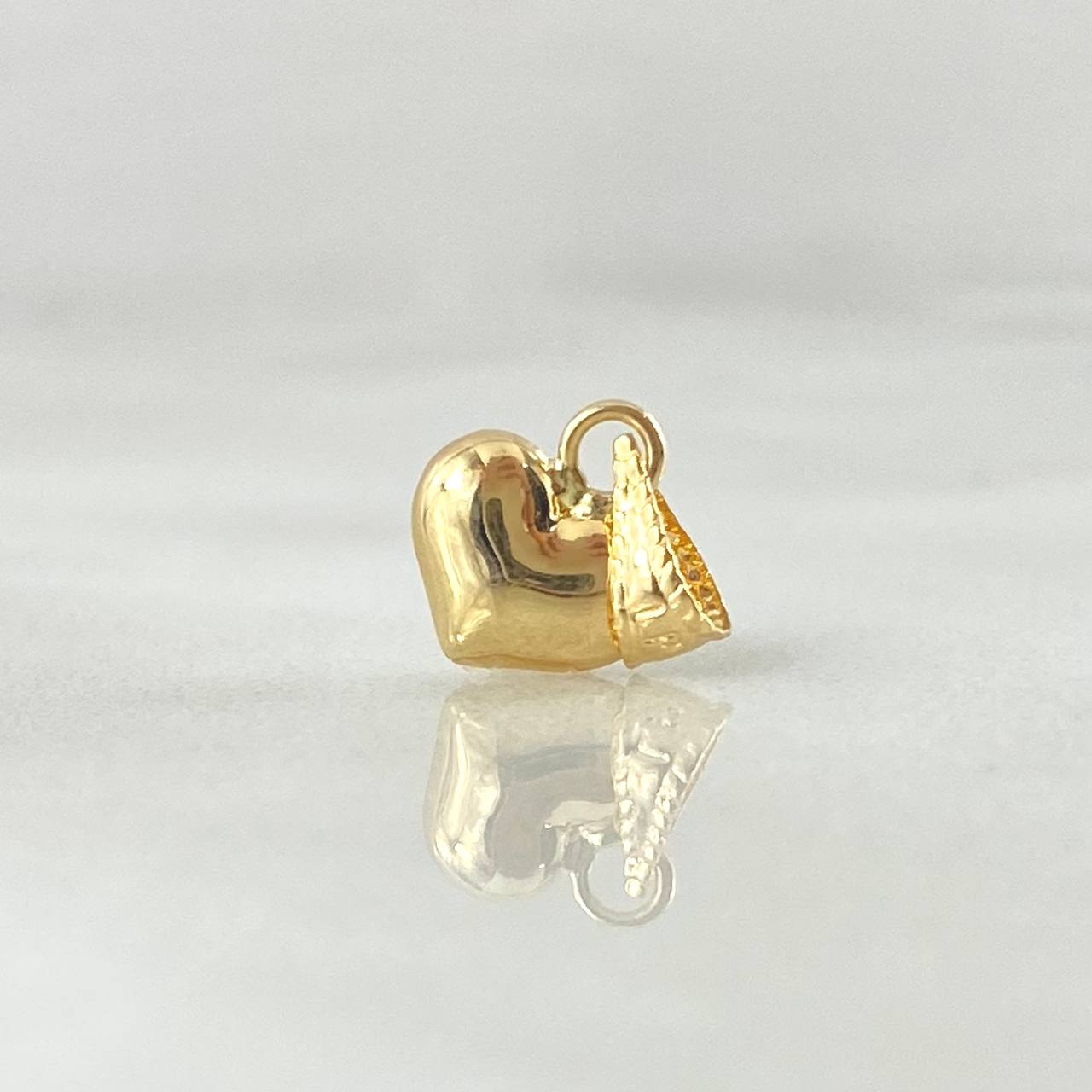 Dije Corazón 0.3gr / 1cm / Oro 18K