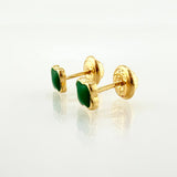 Topos Trebol 0.75gr / 5.3mm Oro Amarillo 18K