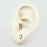 Topos Mano Hamsa 0.55gr / 7mm Oro Amarillo 18K ©