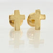 Topos Cruz 0.7gr / 7.7mm Oro Amarillo 18K