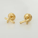 Topos Cruz 0.5gr / 7.1mm Oro Amarillo 18K ©
