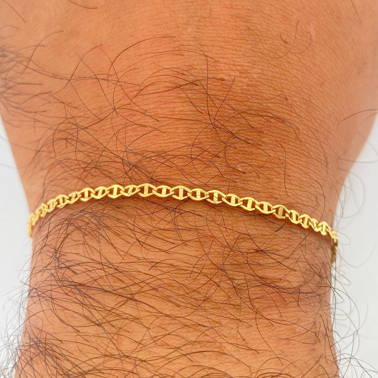 Pulso Escalera Volga 1.2gr / 19cm / 2.63mm Oro Amarillo +3 18K %