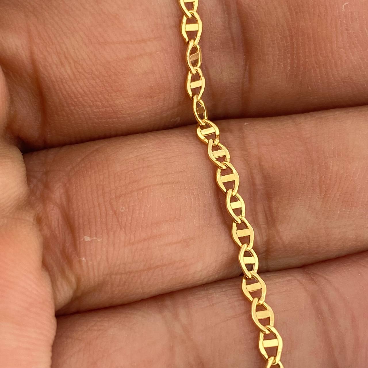 Pulso Escalera Volga 1.2gr / 19cm / 2.63mm Oro Amarillo +3 18K %