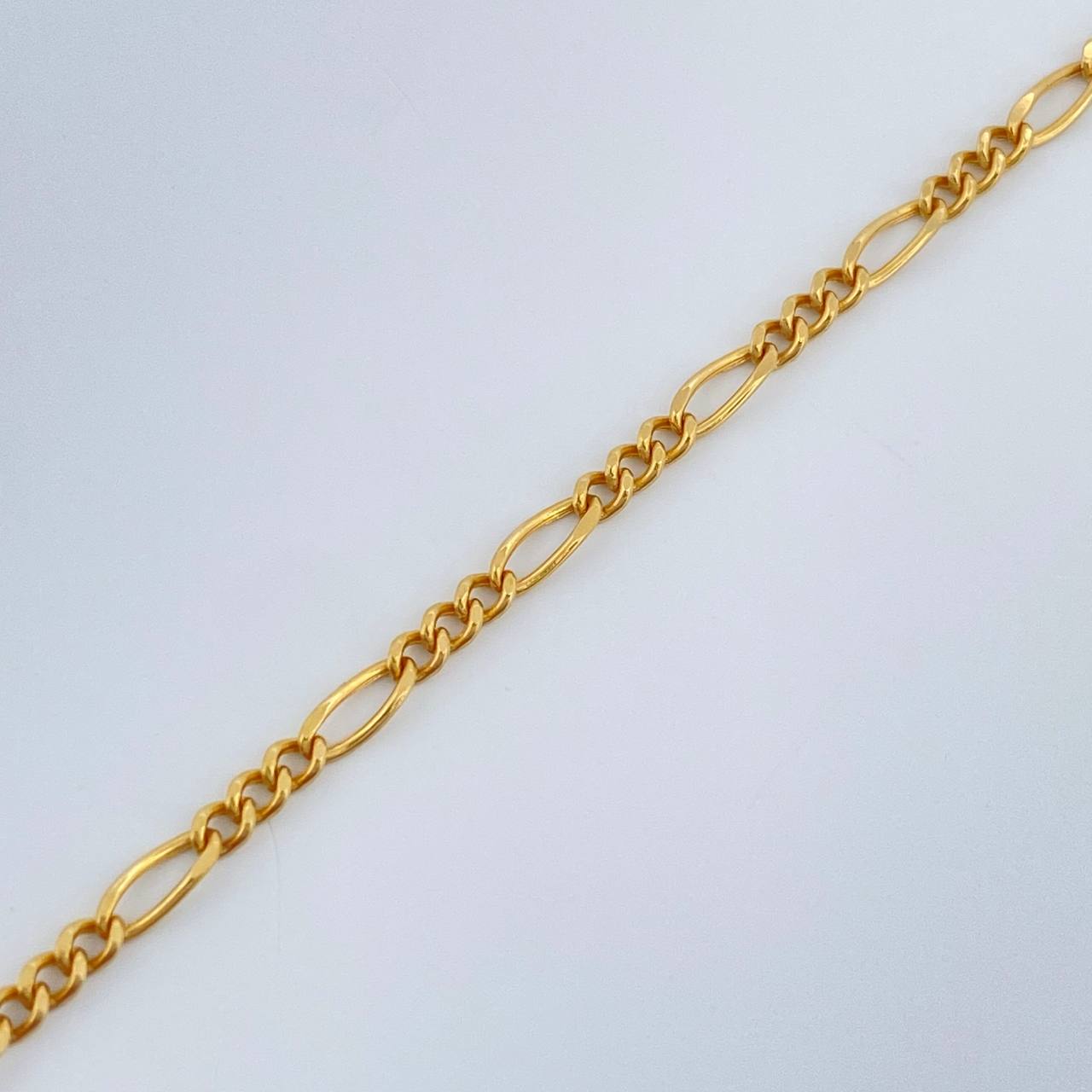 Pulso Figaro 0.85gr / 17.9cm / 1.95mm Oro Amarillo +1 18K %