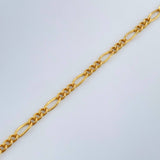 Pulso Figaro 0.85gr / 17.9cm / 1.95mm Oro Amarillo +1 18K %