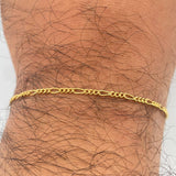 Pulso Figaro 0.85gr / 17.9cm / 1.95mm Oro Amarillo +1 18K %