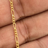 Pulso Figaro 0.85gr / 17.9cm / 1.95mm Oro Amarillo +1 18K %