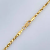 Cadena Franco 4.5gr / 51.7cm / 1.98mm Oro Amarillo +3 18K %