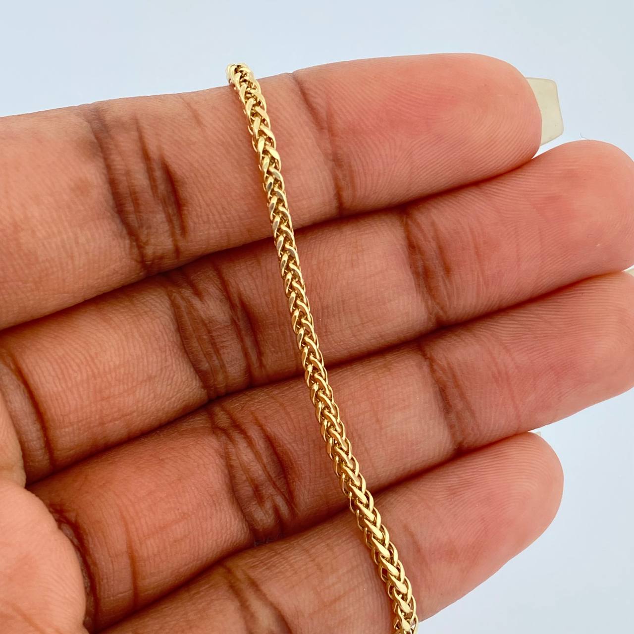 Cadena Franco 4.5gr / 51.7cm / 1.98mm Oro Amarillo +3 18K %