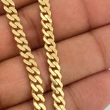 Cadena Cubana Monaco 18.4gr / 61.5cm / 4.77mm Oro Amarillo +4 18K %