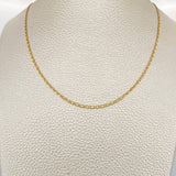 Cadena Escalera 2.75gr / 50.2cm / 1.9mm Tres Oros +3 18K %