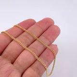 Cadena Figaro 1.35g / 45cm / 1.87mm Oro Amarillo 18K