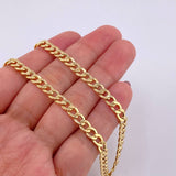 Cadena Cubana 10.55g / 60cm / 4.7mm Oro Amarillo 18K