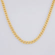 Cadena Cubana 4.2g / 45cm / 2.8mm Oro Amarillo 18K