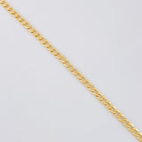 Cadena Cubana 4.2g / 45cm / 2.8mm Oro Amarillo 18K