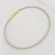 Pulso Aro Diamantado 2.55 g / 17 cm / 1.65 mm Oro Blanco 18K