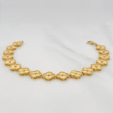 Pulso Trebol 7.45 g / 18 cm / 7.1 mm Oro Amarillo 18K