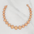 Pulso Trebol 8.45 g / 18.05 cm / 10.3 mm Oro Rosa 18K