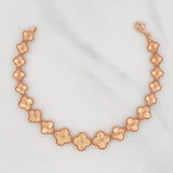 Pulso Trebol 8.45 g / 18.05 cm / 10.3 mm Oro Rosa 18K