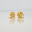 Topos Flor Espiral 0.75 g / 5.7 mm Oro Amarillo 18K