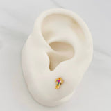 Topos Cruz 0.8 g / 6.92 mm Oro Amarillo 18K