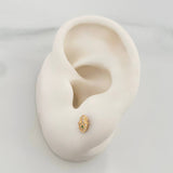 Topos Mano Hamsa 0.8 g / 6.6 mm Oro Amarillo 18K
