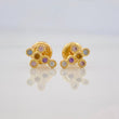 Topos Cruz Tupida 0.95 g / 7.9 mm Oro Amarillo 18K