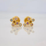 Topos Cruz Tupida 0.95 g / 7.9 mm Oro Amarillo 18K