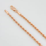 Pulso Lazo 1.5g / 19.3cm / 2.15mm Oro Rosa 18K
