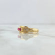 Anillo Sello Cristo 1.55gr / T6 3/4 / Oro Amarillo