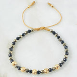 Pulsera Beige Filas Piritantes 1gr / Oro Amarillo 18K (A.C)