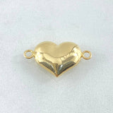 Herraje Corazón Troquelado 1gr / 2cm / Oro 18K