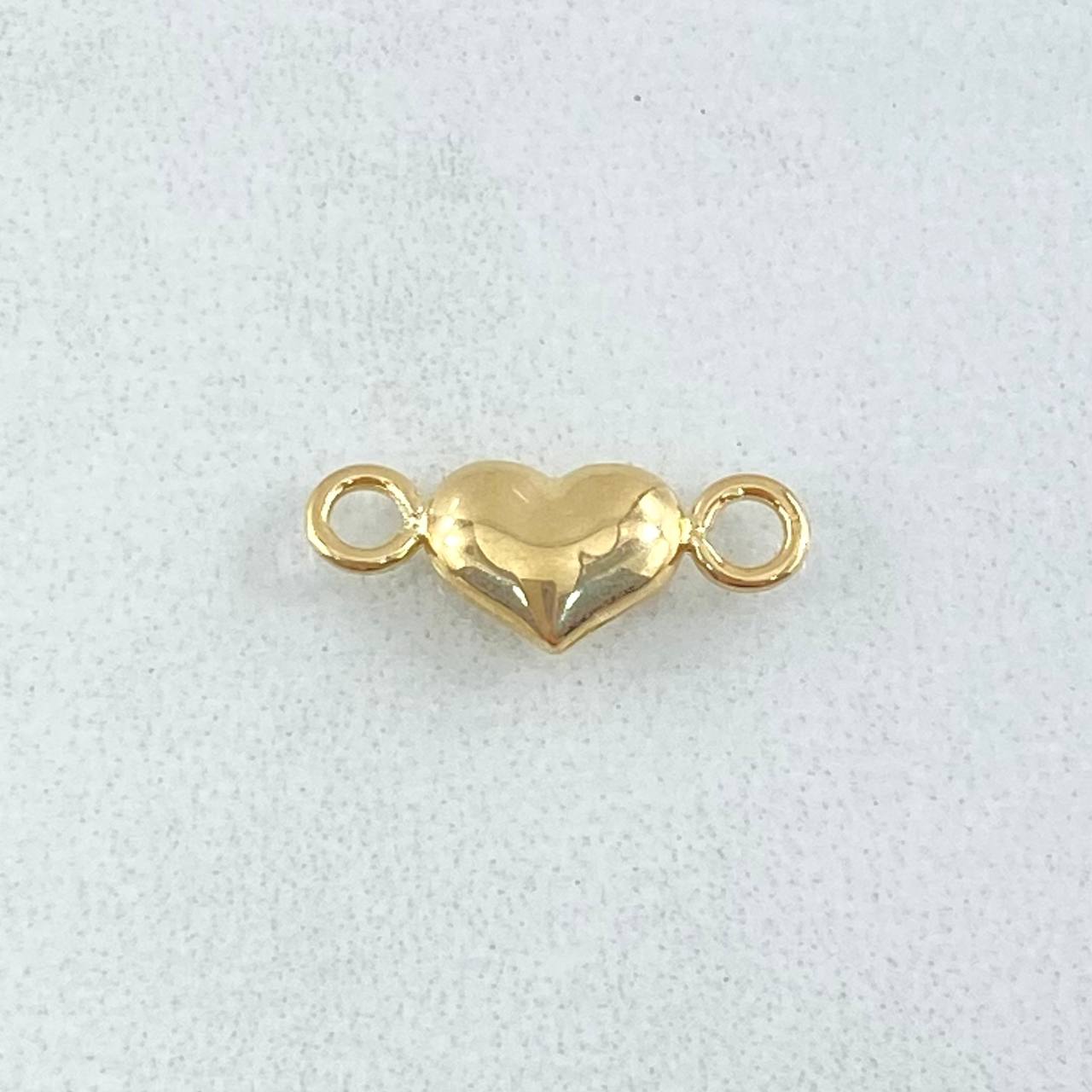 Herraje Corazón Troquelado 0.3gr / 1.3cm / Oro 18K