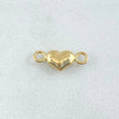 Herraje Corazón Troquelado 0.3gr / 1.3cm / Oro 18K