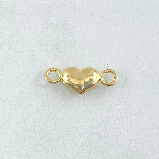 Herraje Corazón Troquelado 0.3gr / 1.3cm / Oro 18K