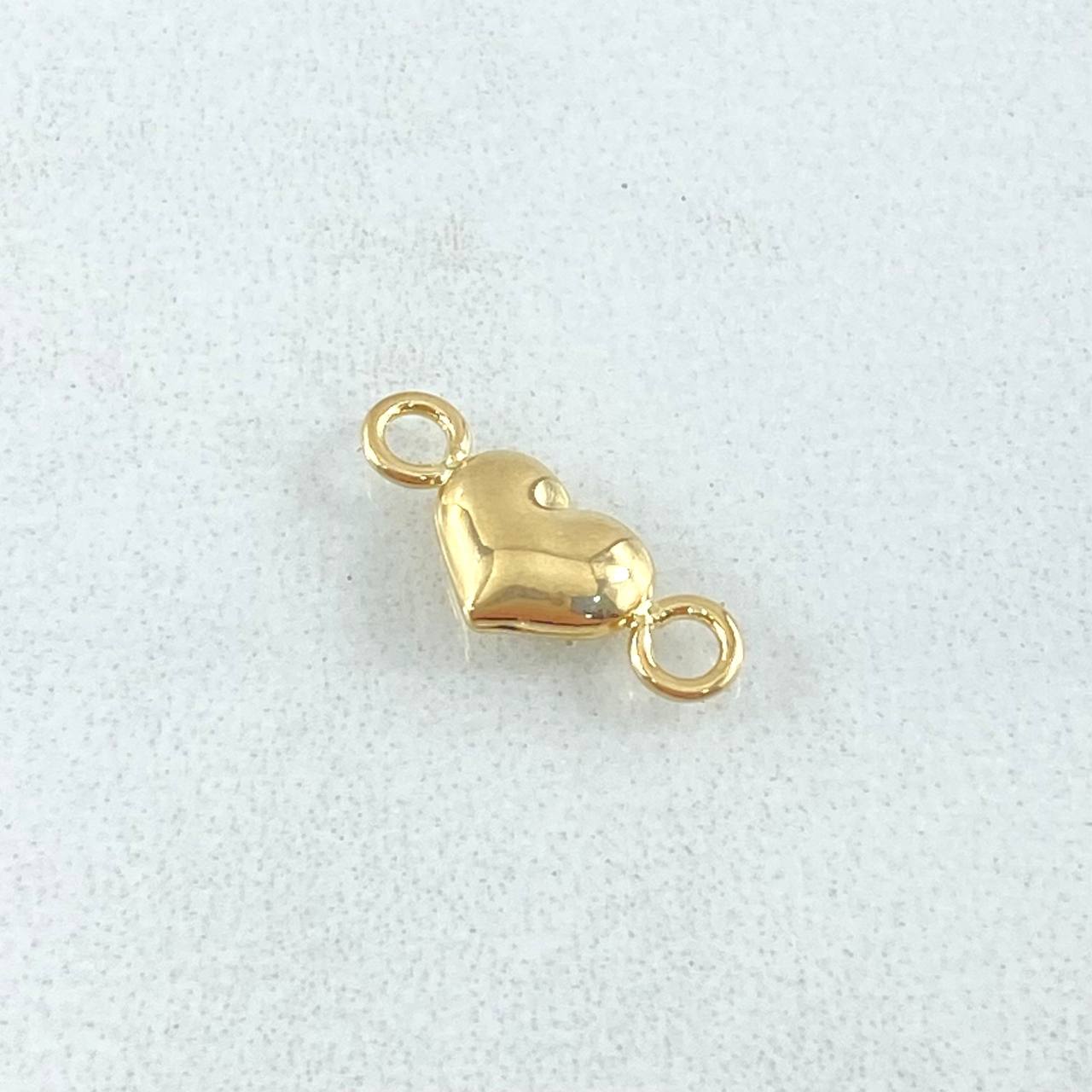 Herraje Corazón Troquelado 0.3gr / 1.3cm / Oro 18K