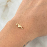 Herraje Corazón Troquelado 0.3gr / 1.3cm / Oro 18K