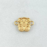 Herraje Oso TS 0.7gr / 1.4cm / Oro 18K