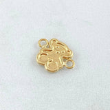 Herraje Oso TS 0.7gr / 1.4cm / Oro 18K