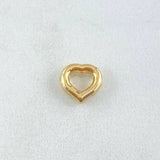 Herraje Corazón 0.25 g / 0.7 cm Oro Amarillo 18K